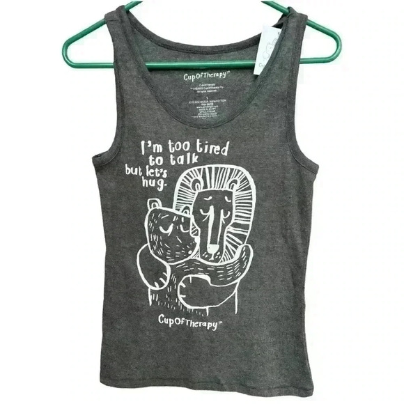 Cup of therapy tank top size S - Picture 1 of 4